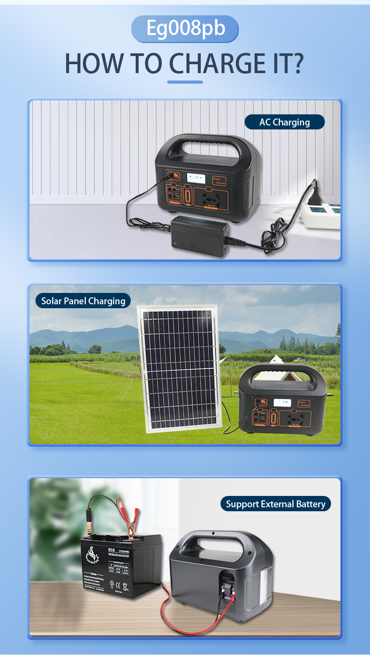 EG-008 Portable Power Station: Your Ultimate Energy Solution for On-the-Go Needs