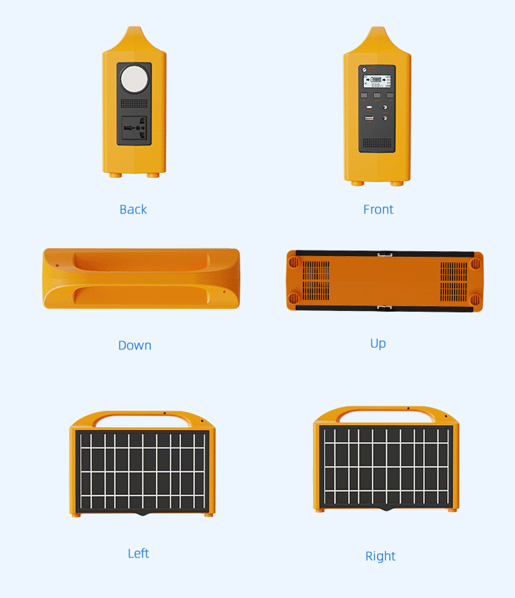 Eg014Pb Portable Solar Power Station: Multifunctional Power Supply