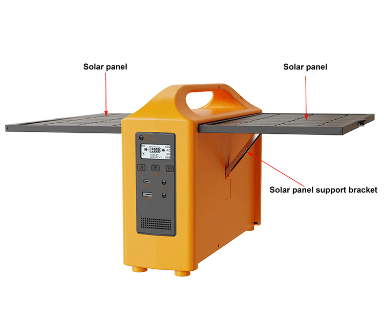 Eg014Pb Portable Solar Power Station: Multifunctional Power Supply