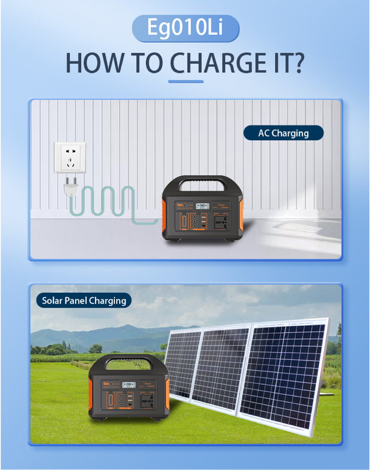 Anytime, anywhere, worry-free power supply - EG-010 500W portable energy storage power supply