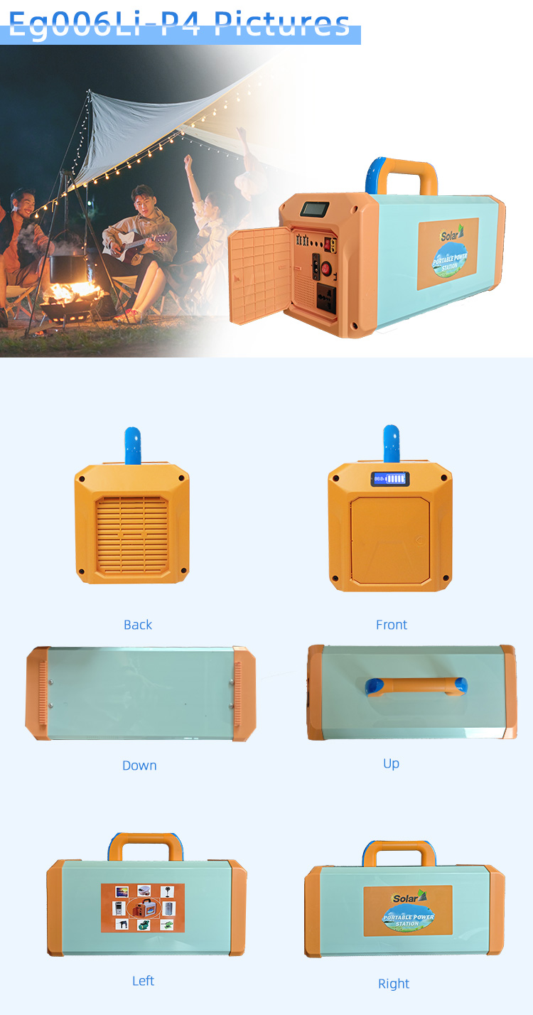 How much energy can a portable power station have per kilowatt-hour?