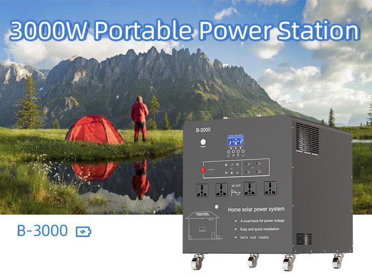 B-3000: Your Ultimate Solution for Sustainable and Reliable Solar Power at Home